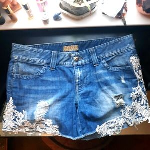 Guess denim shorts